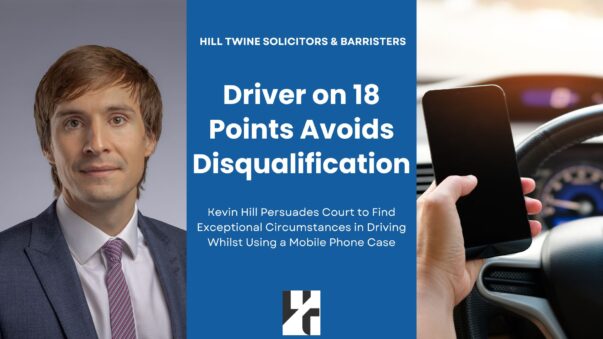 Driver on 18 Penalty Points Avoids 'Totting' Disqualification for Mobile Phone Offence Image