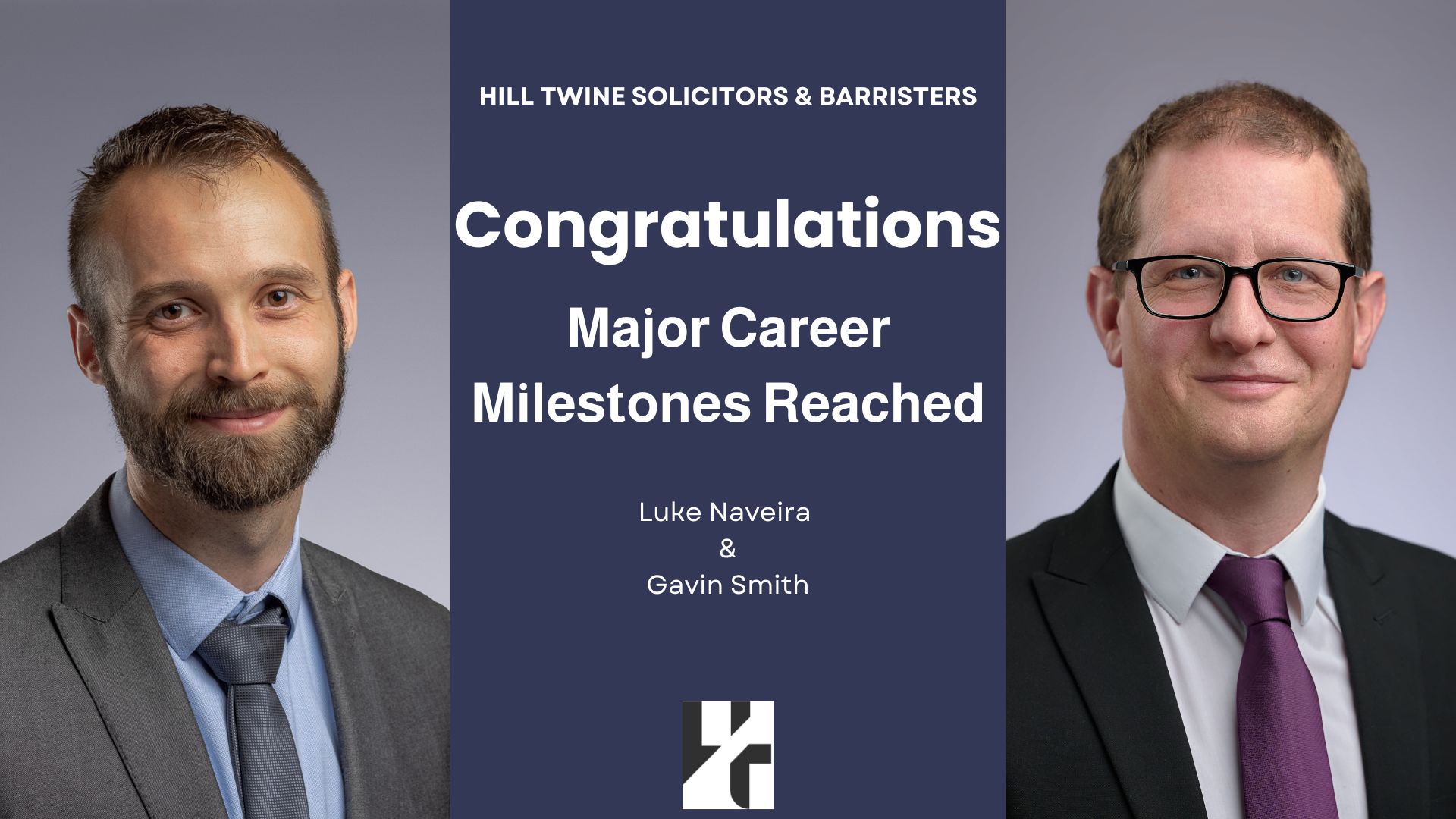 Staff Success - Celebrating Luke Naveira and Gavin Smith's Career Milestones Image